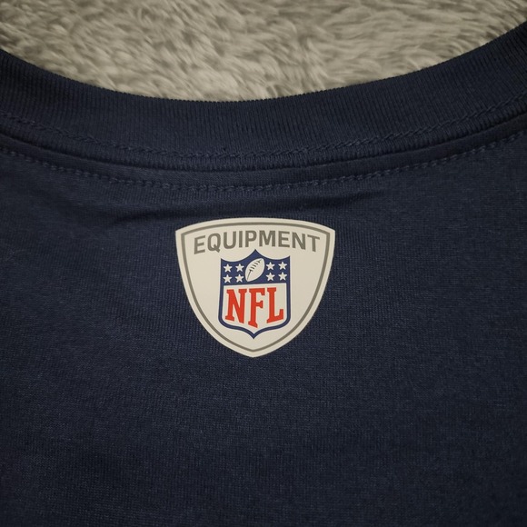 Tennessee Titans Shirt Mens Medium NFL Football Dri Fit Training Nike Polyester - Picture 9 of 13